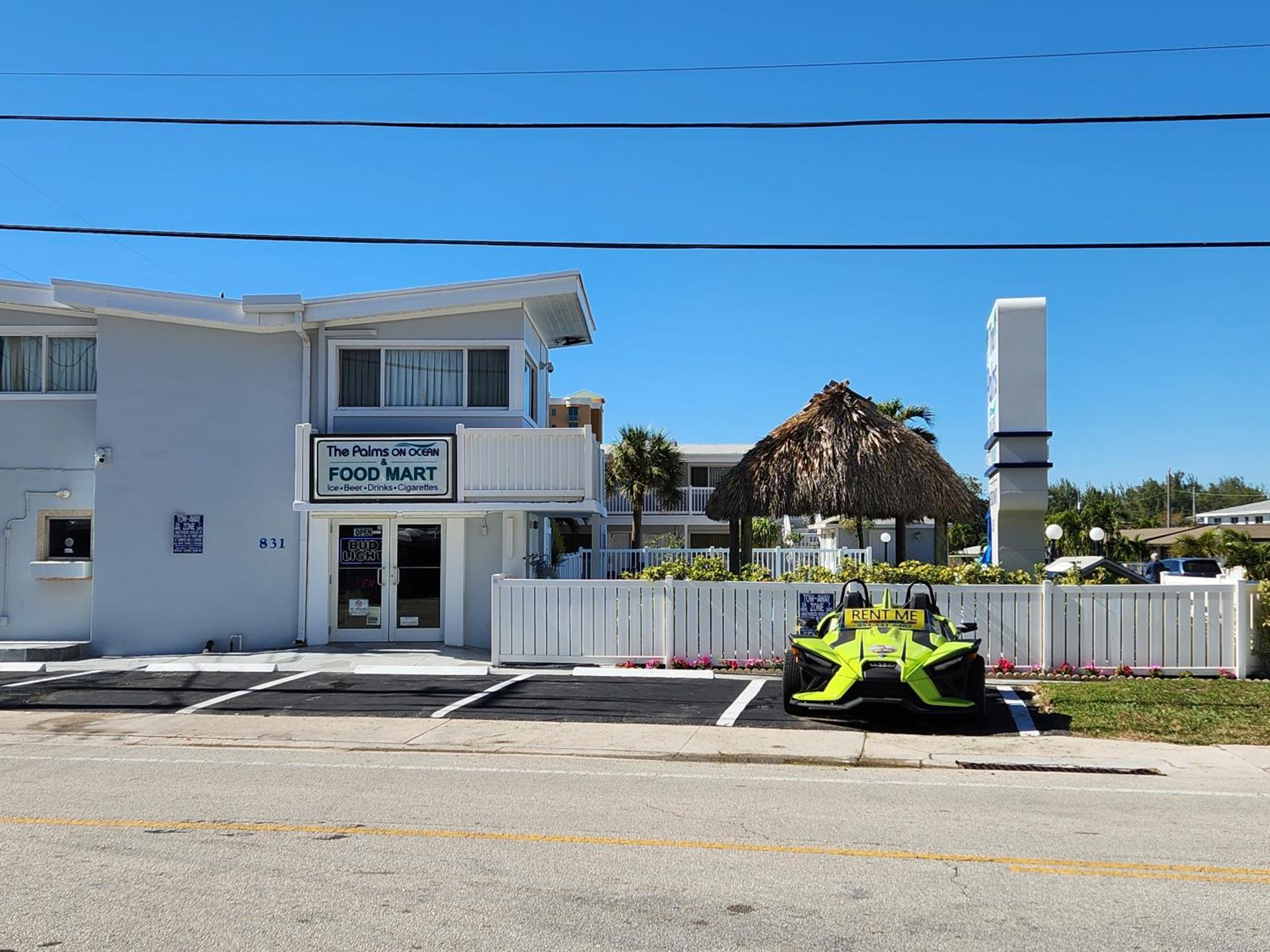 Motel The Palms On Ocean Pompano Beach Exteriér fotografie